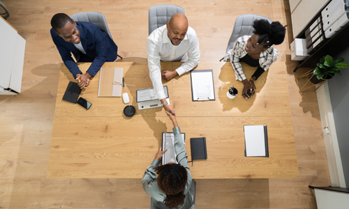 An image representing temporary staffing service